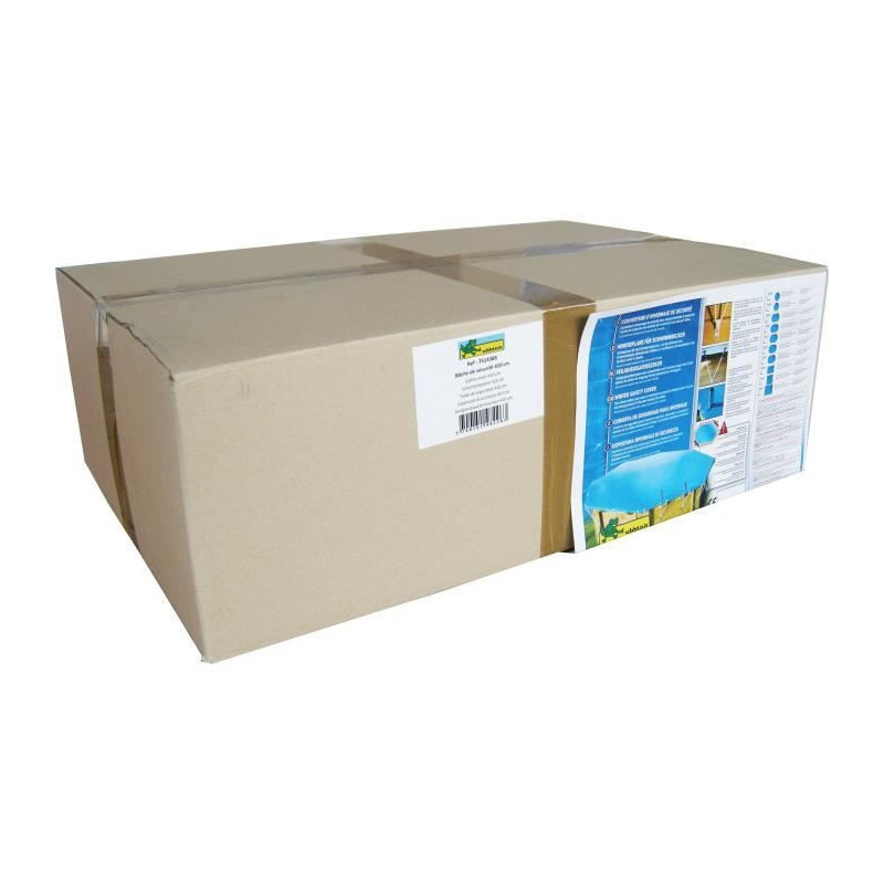 Winter and safety cover for wooden swimming pool - UBBINK - Rectangula