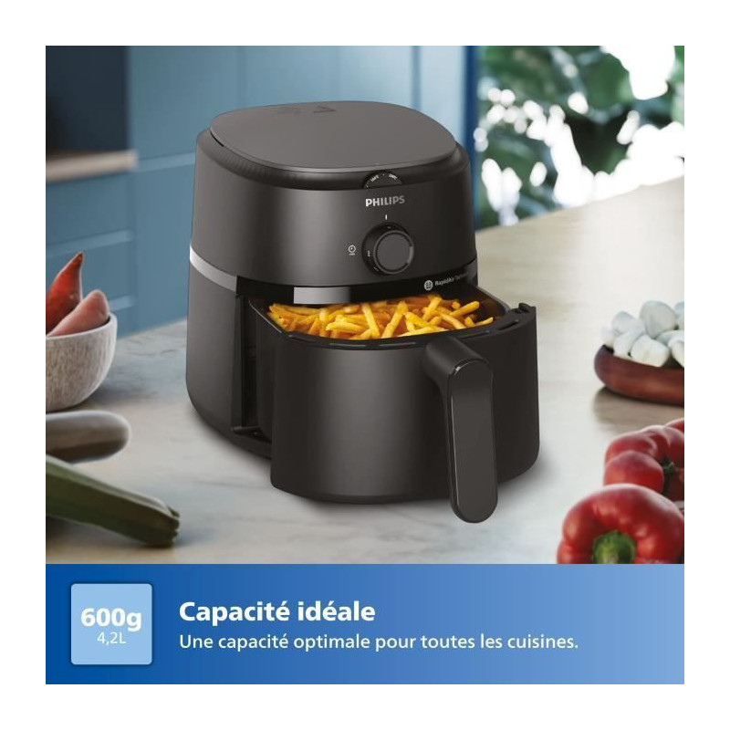 PHILIPS AirFryer NA120/00 Oil-Free Fryer - 4.2L Capacity - 12 Cooking