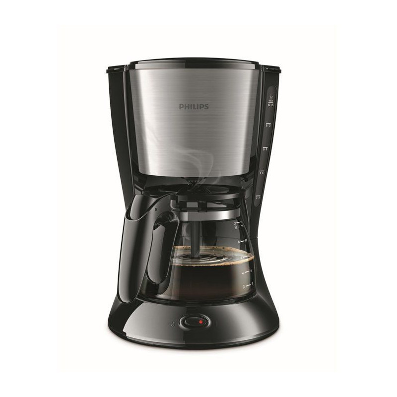 Filter coffee maker PHILIPS Daily HD7462 / 20 - Black and stainless st