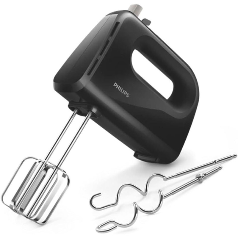 Electric mixer - PHILIPS - HR3705/10 - 300 W - 5 speeds + turbo - Whit