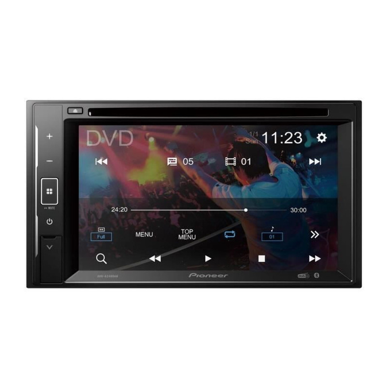 Autradio - Pioneer - AVH -A240dabdab - DVD - USB - 2 DIN - 6.2 - DAB+
