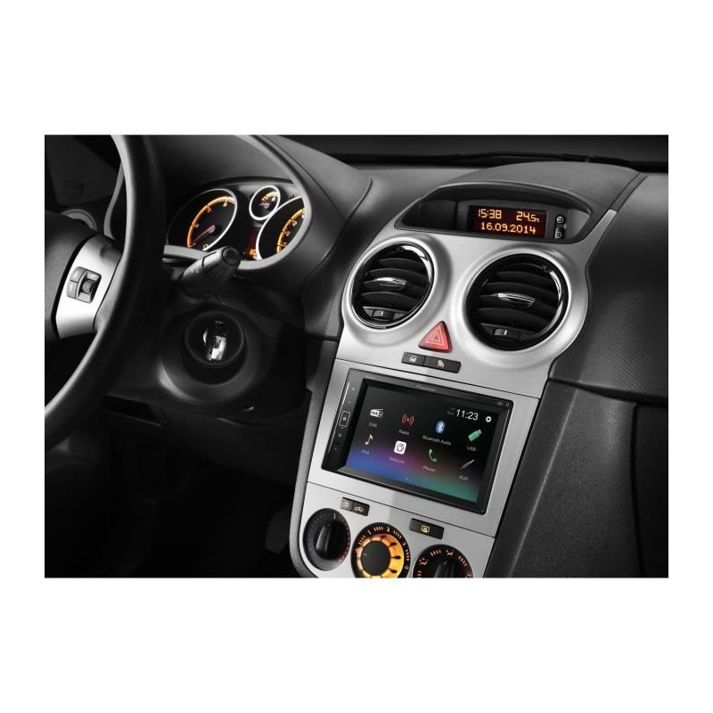 Autradio - Pioneer - DMH -A240DABDAB - USB - 2 DIN - 6.2 screen - Blue