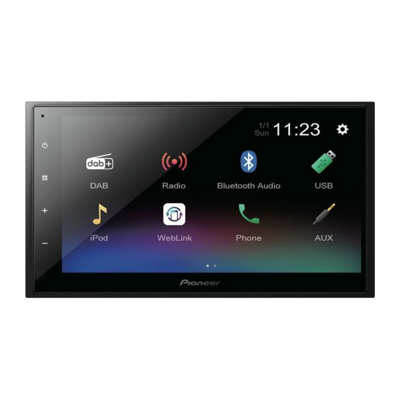 Autradio - Pioneer - DMH -A340DABDAB - USB - 2 DIN - screen 6.8 capaci