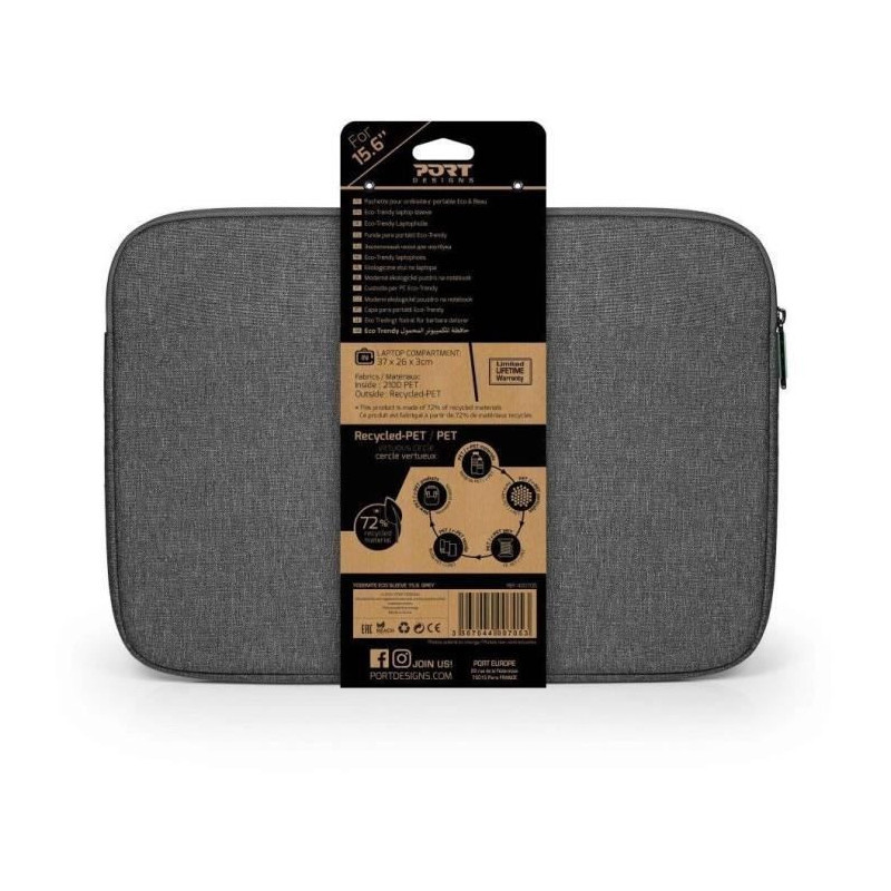 TO MOUSSE FOR LAPTABLE 12/11/14 - Port designs Yosemite Eco - Gray