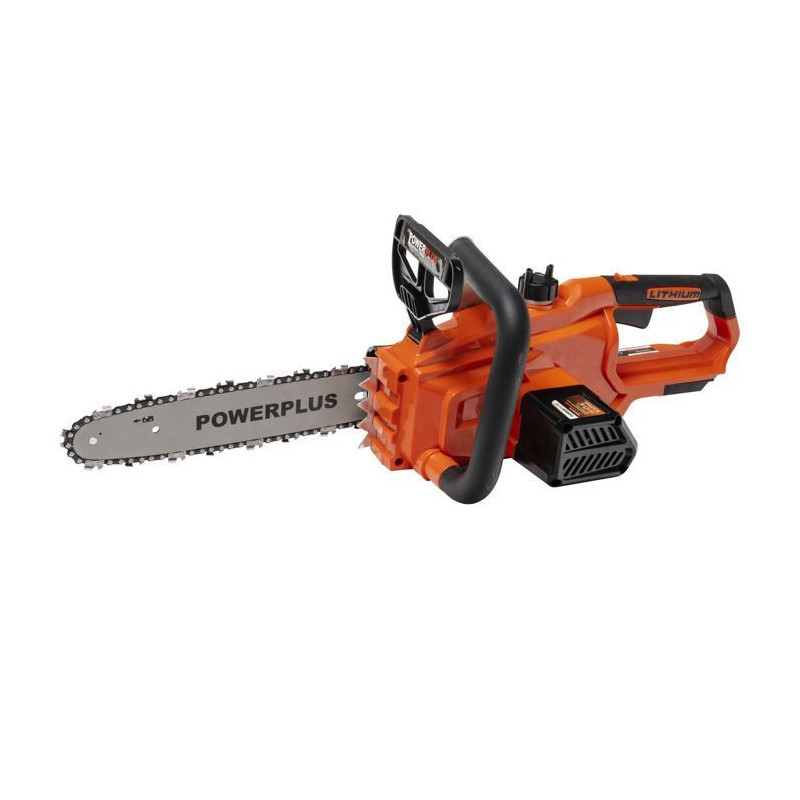 PowerPlus Dual Power Powdpg7570 - 20 V battery chainsaw, 300 mm guide,