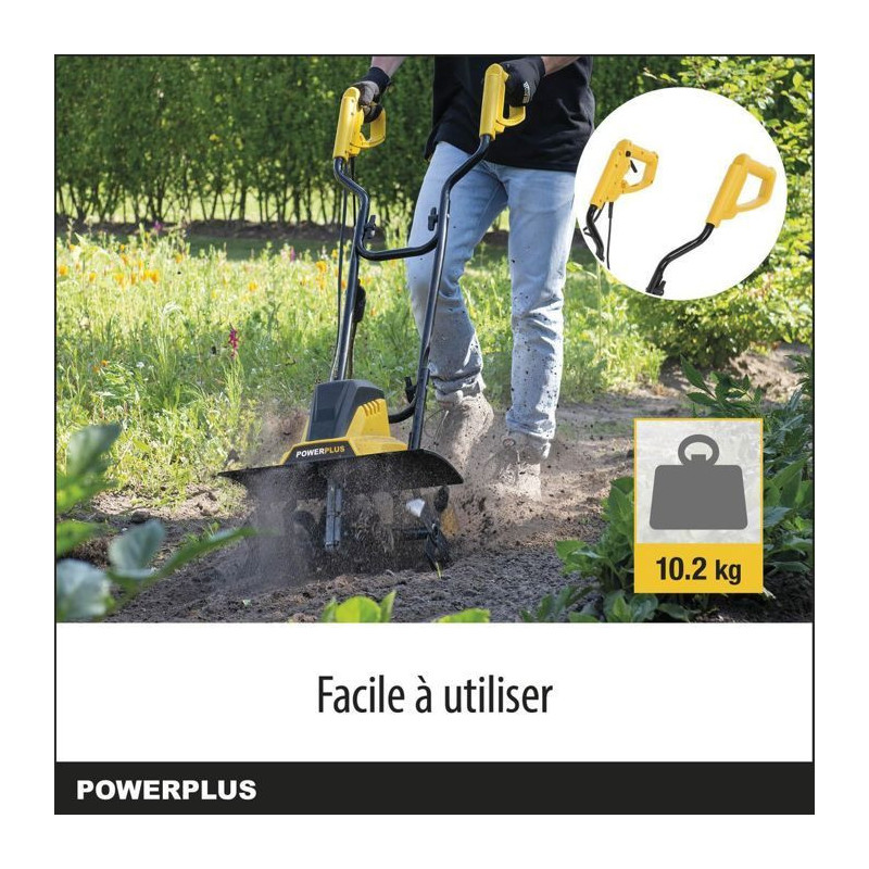 MOTOR TILLER 1500W POWXG72010