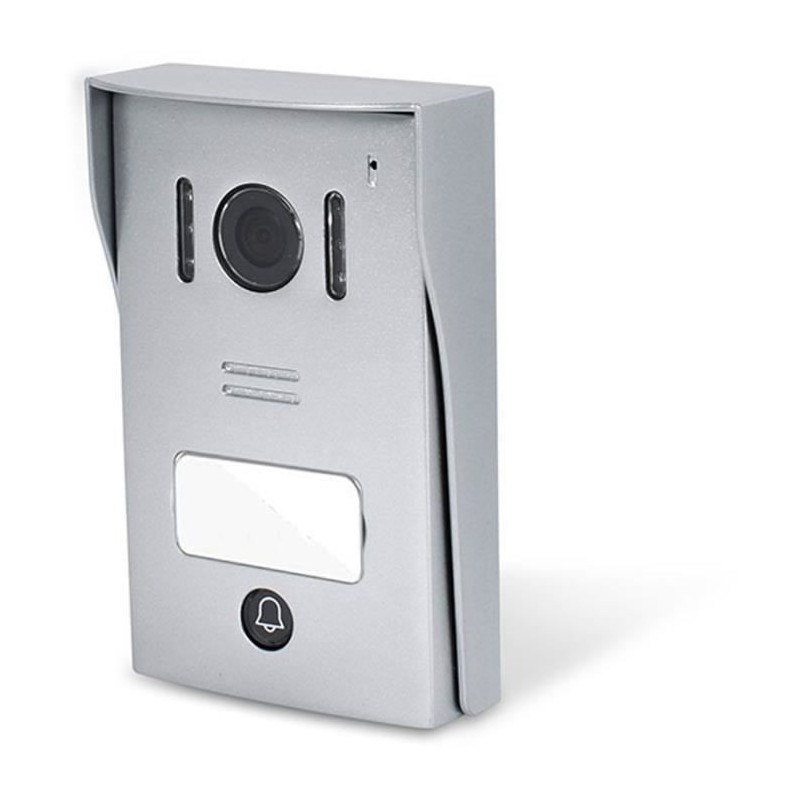 Wired video intercom, white color - VisioKit 7 - SCS SENTINEL