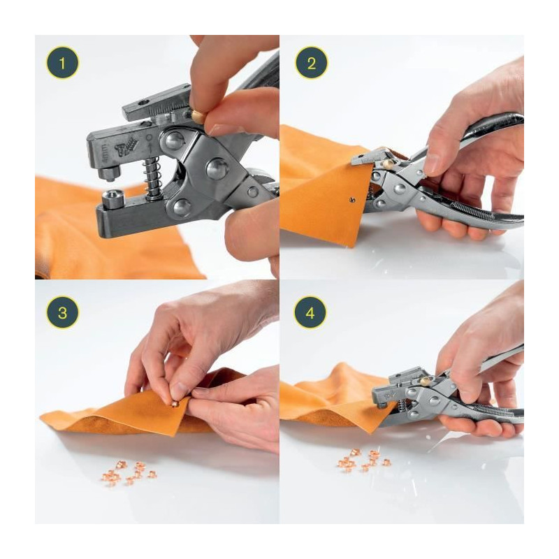 RAPID Eyelet pliers + 100 eyelets RP05