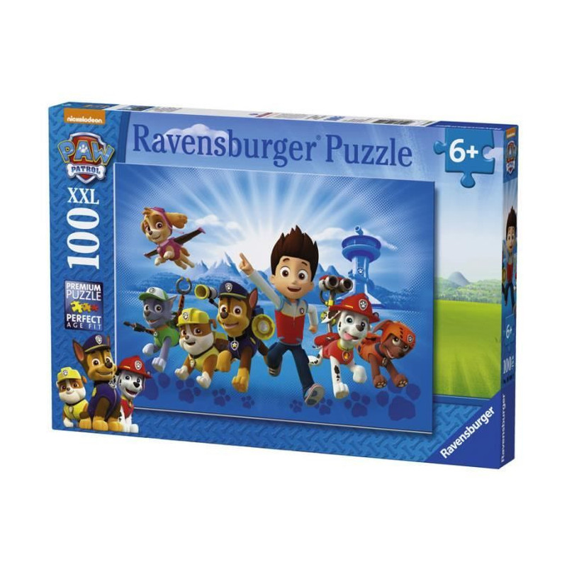 100 piece XXL children's puzzle - Paw Patrol team - Disney - Ages 6 -