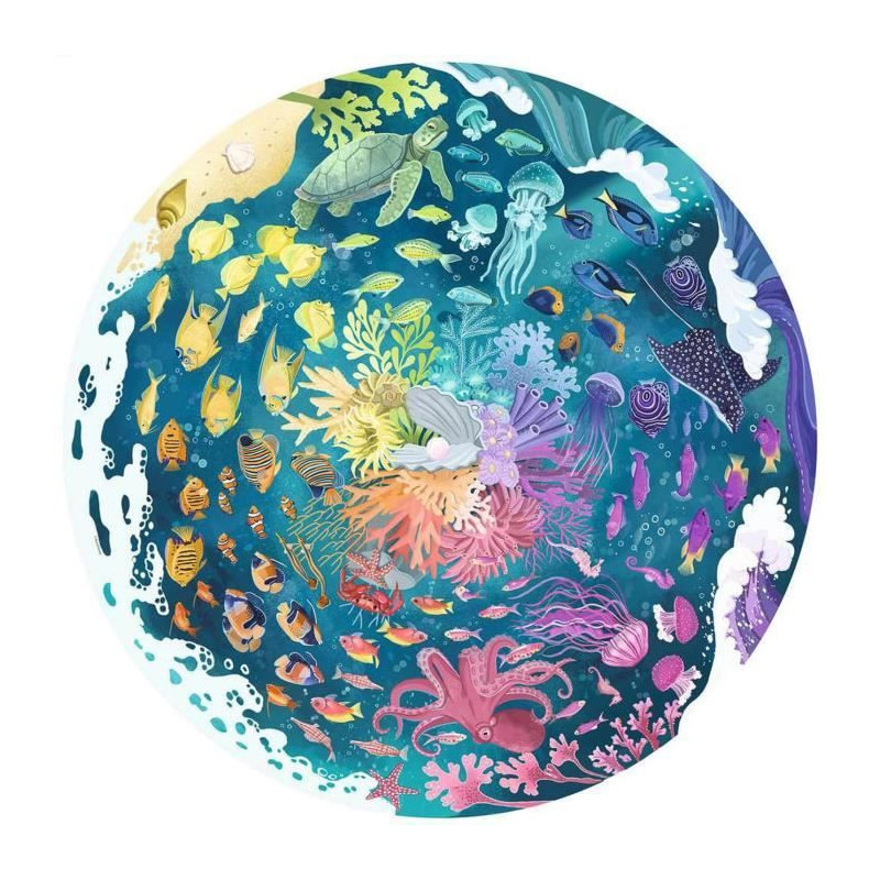 Round puzzle 500 p Ocean