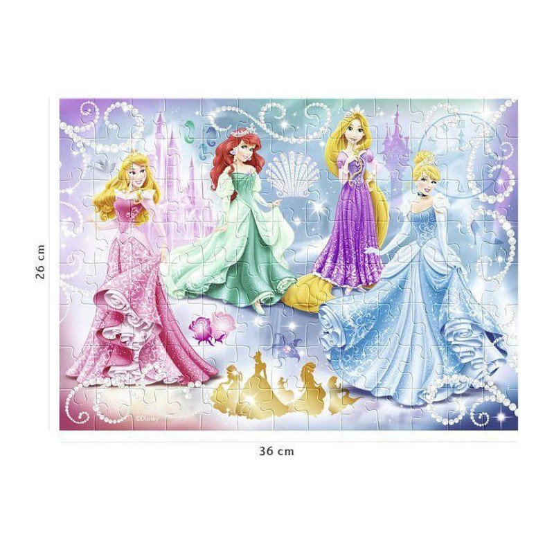 DISNEY PRINCESSES Puzzle Sparkling Princesses - Disney