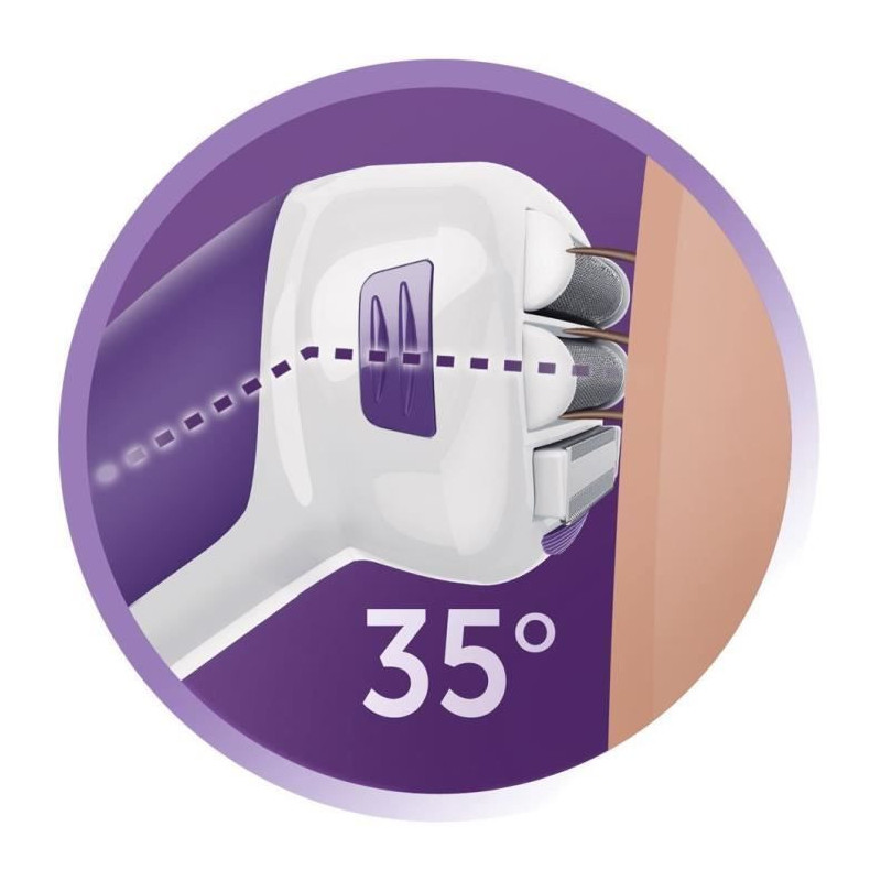 REMINGTON Wet & Dry female razor - Hypoallergenic - Rechargeable