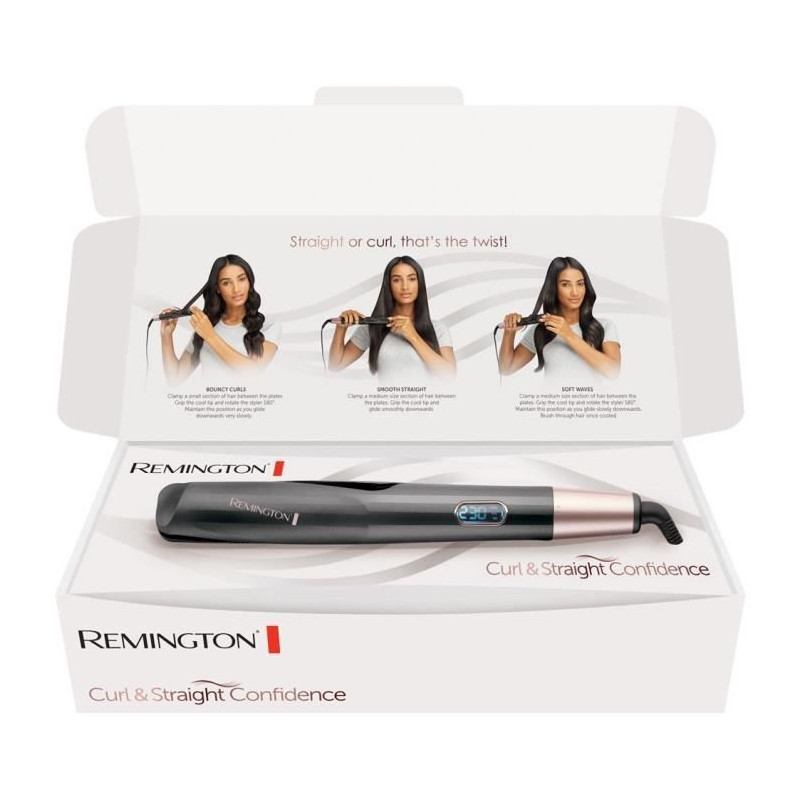 Remington S6606 Curling Iron, Curling Iron, Straightener, Curl Curler