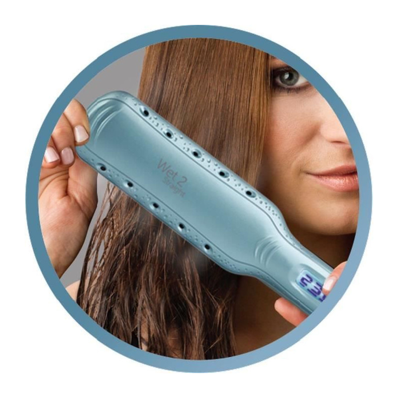 REMINGTON S7350 Hair Straightener, Professional Wet2Straight Hair Stra