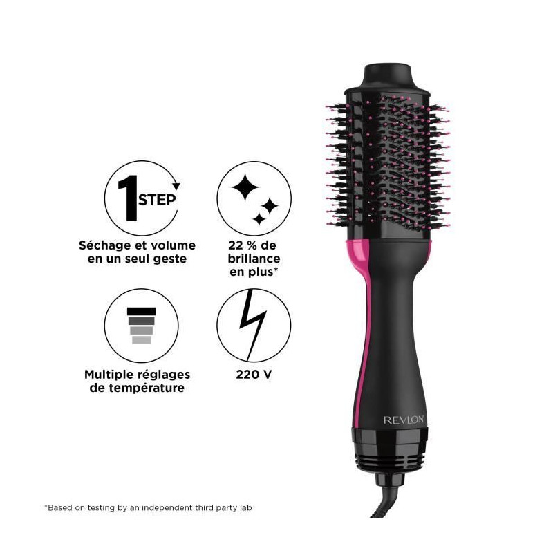REVLON 2-in-1 Volumizing Drying Brush RVDR5222E - Pro Collection - Bla