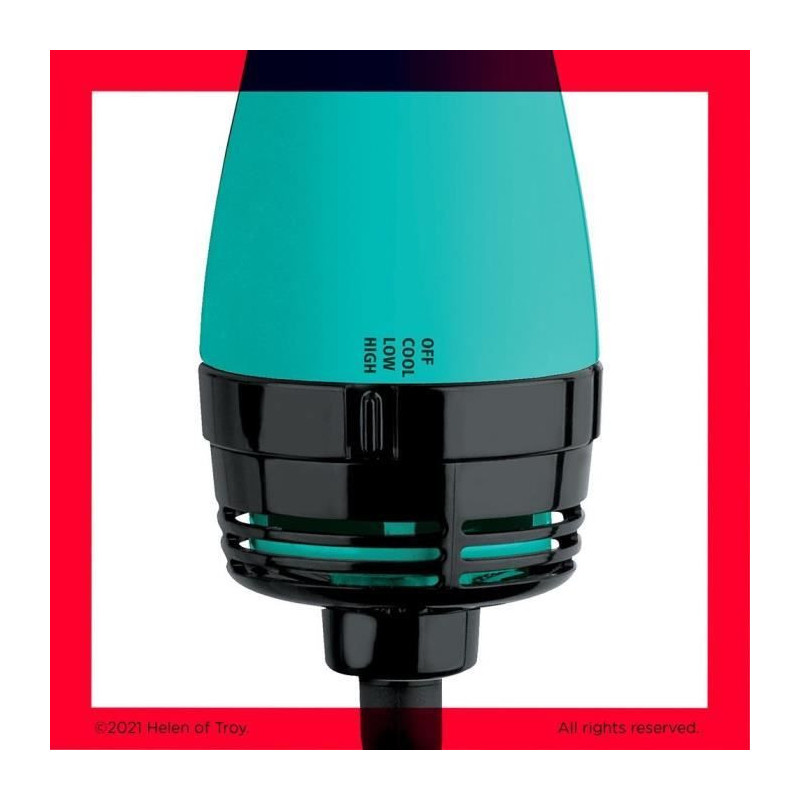 REVLON Teal Blue Drying and styling brush - Ionic technology - 2 speed