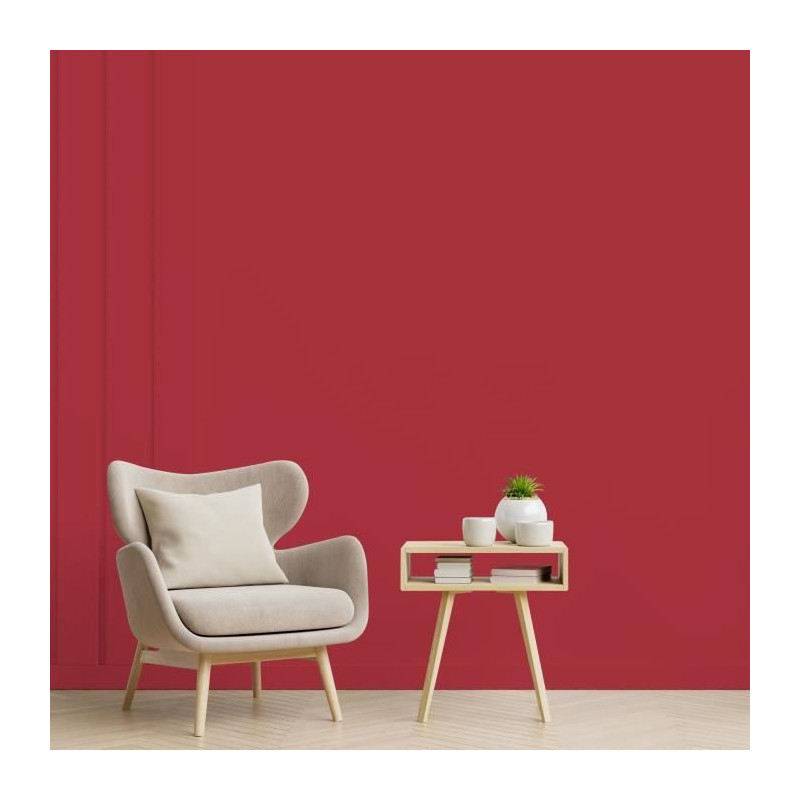 RIPOLIN All pieces wall paint, Ripolin - Rouge St Emilion Satin, 2,5L