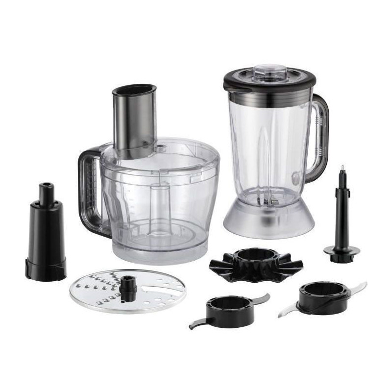 Food processor - RUSSEL HOBBS - Desire Red - 600 W - 2 speeds + pulse