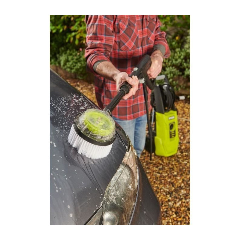 High pressure cleaner 2000 W 150 bars 450 l - Flexible 8m, reel, 0.9 l