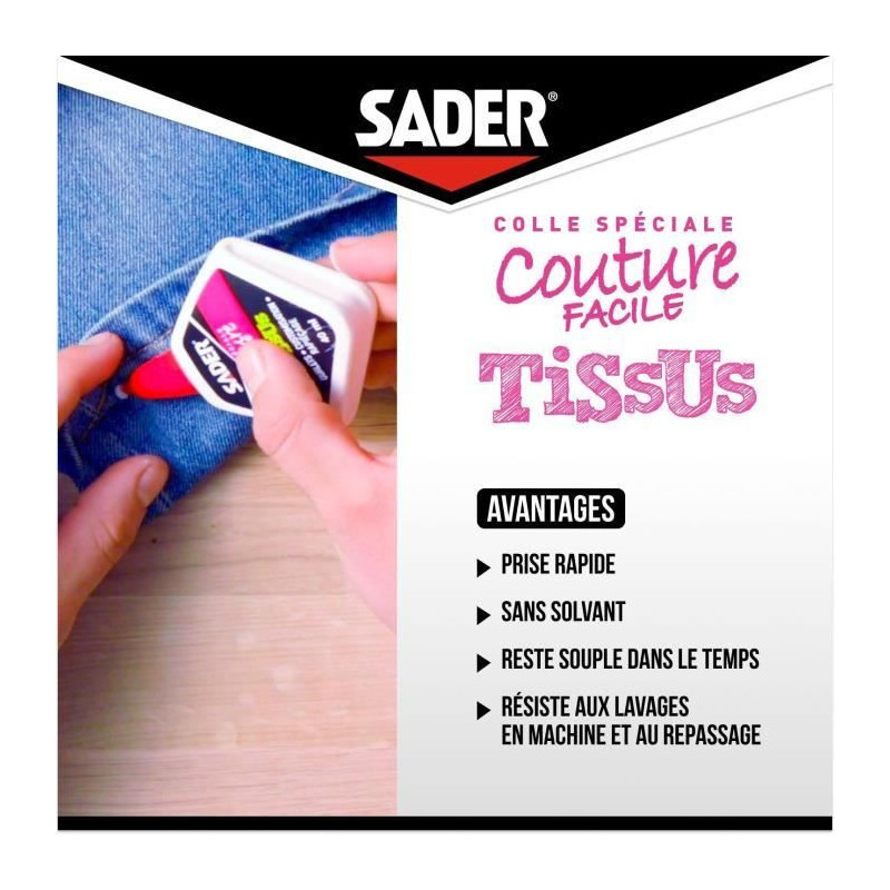 SADER Glue Bottle Finished Hems - 40ml - 30242290
