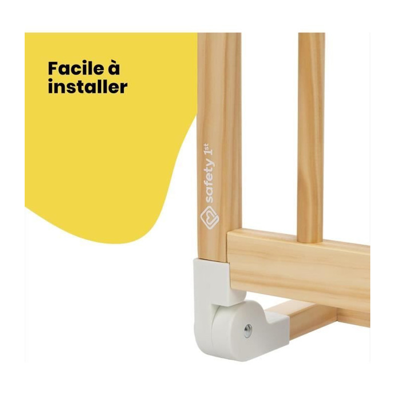 SAFETY 1ST, Natural wood bed rail, 110 cm compatible with beds larger