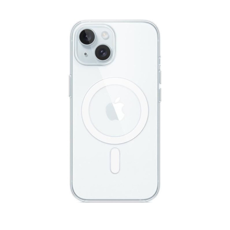 APPLE - iPhone 15 - Clear Case with MagSafe