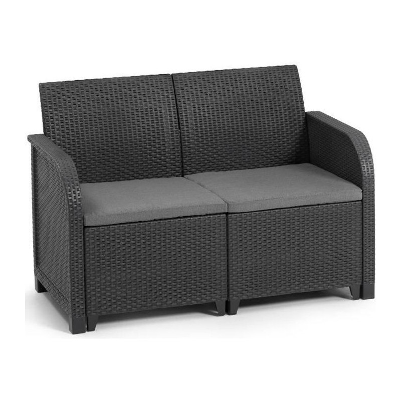 Allibert by KETER - Sanremo - garden sofa - in woven rattan look resin