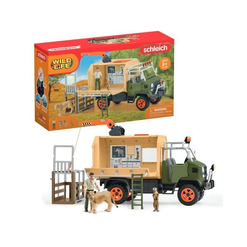 Schleich - Large animal rescue truck - 42475