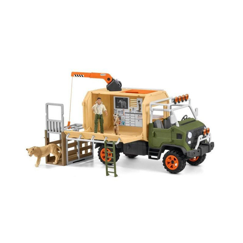 Schleich - Large animal rescue truck - 42475