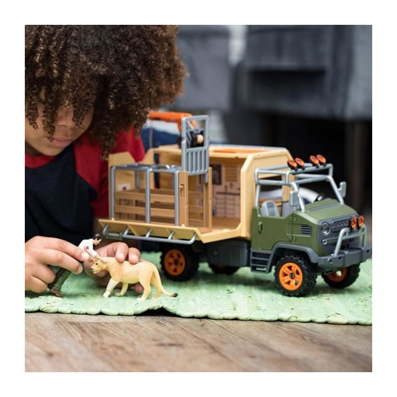 Schleich - Large animal rescue truck - 42475