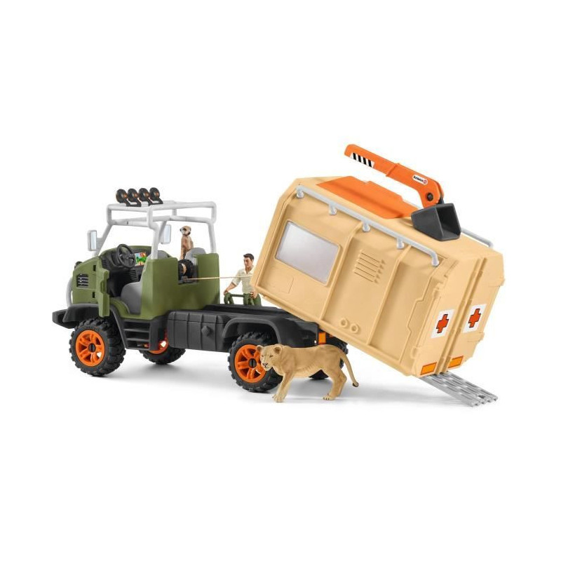 Schleich - Large animal rescue truck - 42475