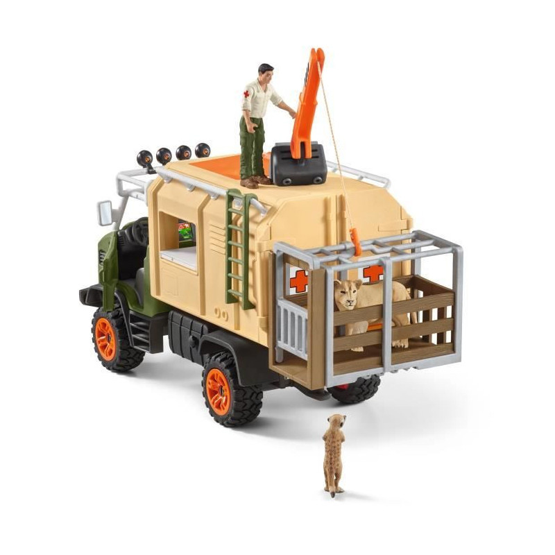 Schleich - Large animal rescue truck - 42475