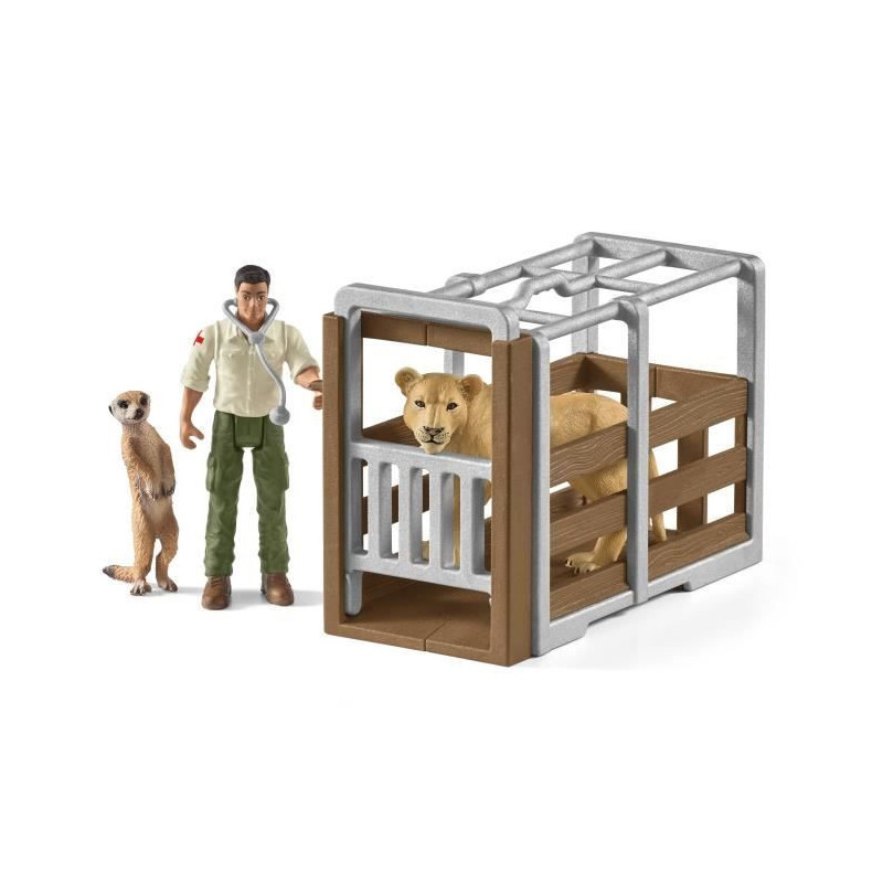 Schleich - Large animal rescue truck - 42475