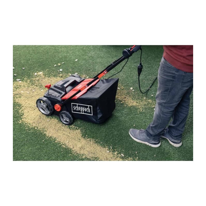 Sweeper for synthetic lawns, terraces and driveways - SCHEPPACH - ELS1