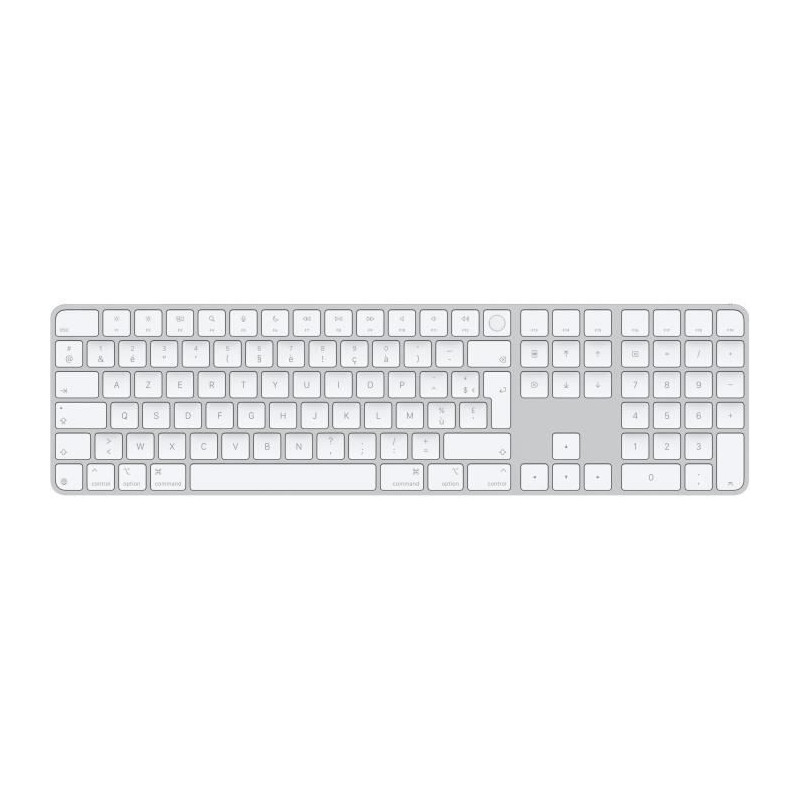 Magic Keyboard Touch ID numeric keypad with Apple silicon - EN - White