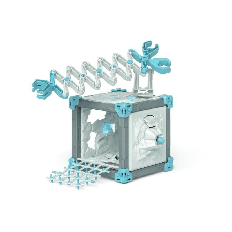 BattleCave Ice Beast Set, SCHLEICH 42733 Eldrador, Ages 4+