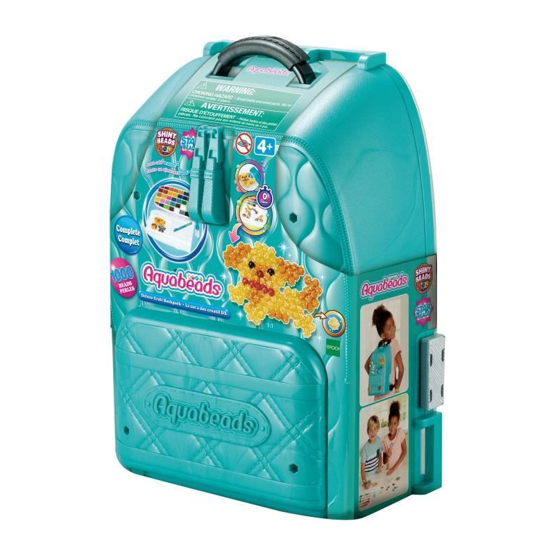 Ironing bead game - AQUABEADS - 31993 - The creative DX backpack
