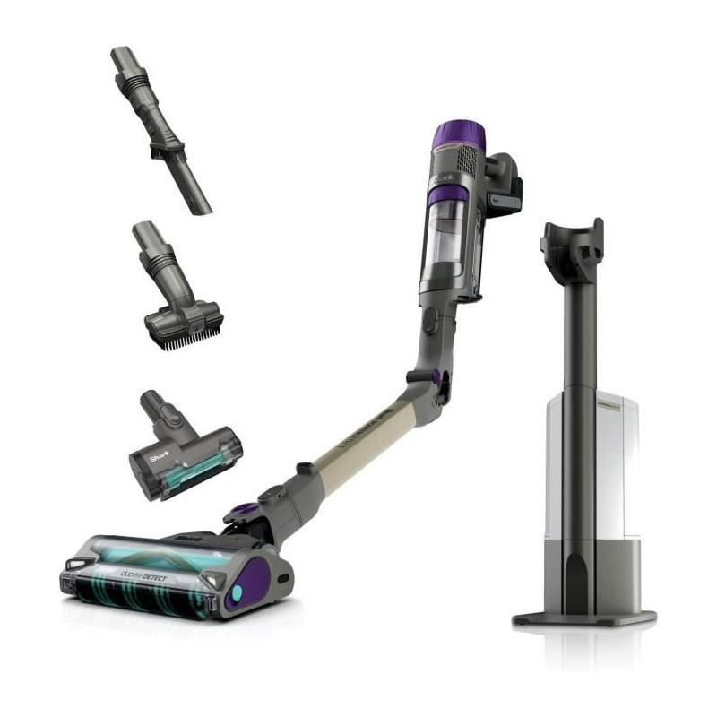 Shark Power Detect IP3251EUT Stick Vacuum Cleaner - Self-emptying base