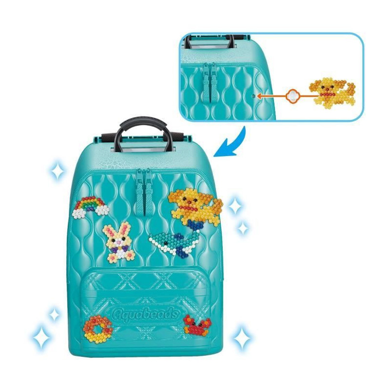 Ironing bead game - AQUABEADS - 31993 - The creative DX backpack