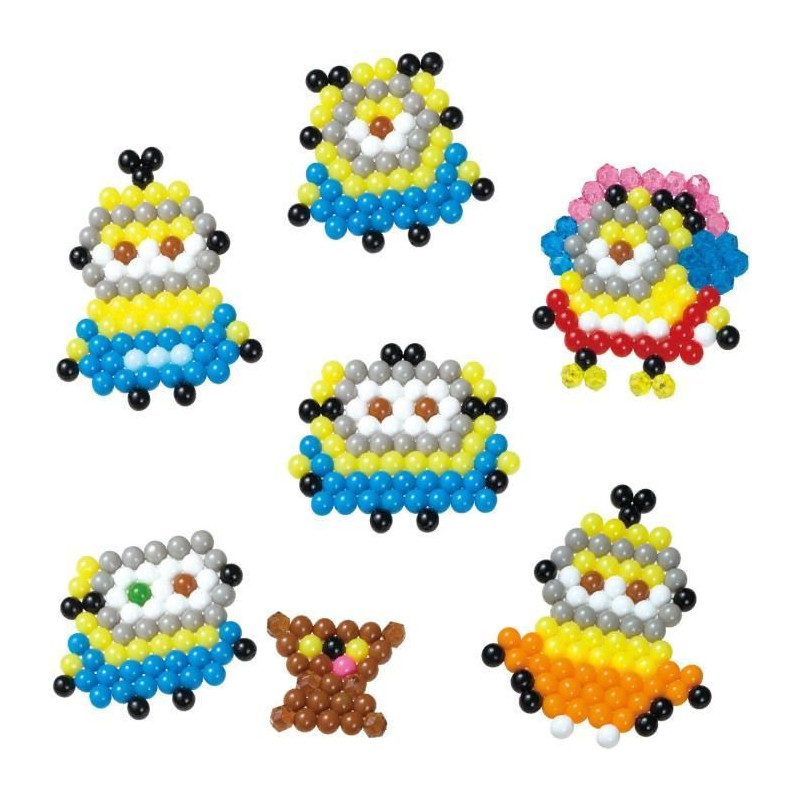 The Minions 2 kit: Once upon a time GRU - Aquabeads - 31605 - Pearls s