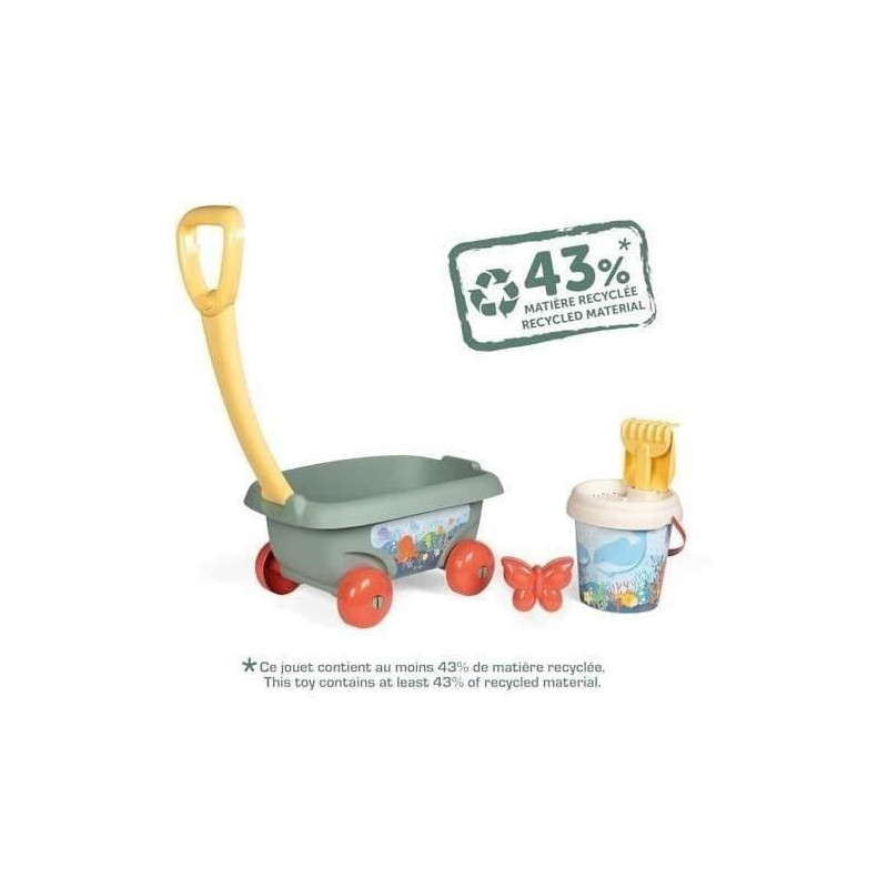 SMOBY - SMOBY Life - Filled Beach Cart