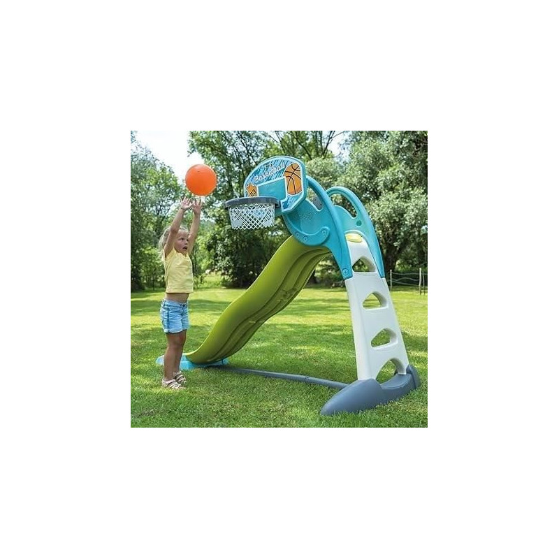 Smoby - Basketball hoop - Smoby slide accessory - 3 in 1 - From 3 year