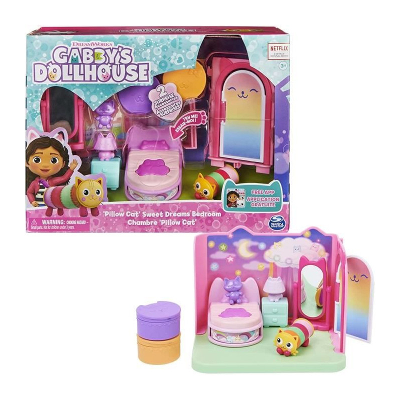 Gabby and the Magic House - Playset Deluxe La Chambre de Polochat - 1