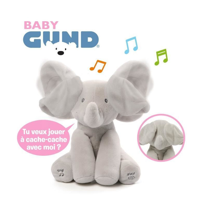 GUND - Flappy Elephant - Interactive Plush