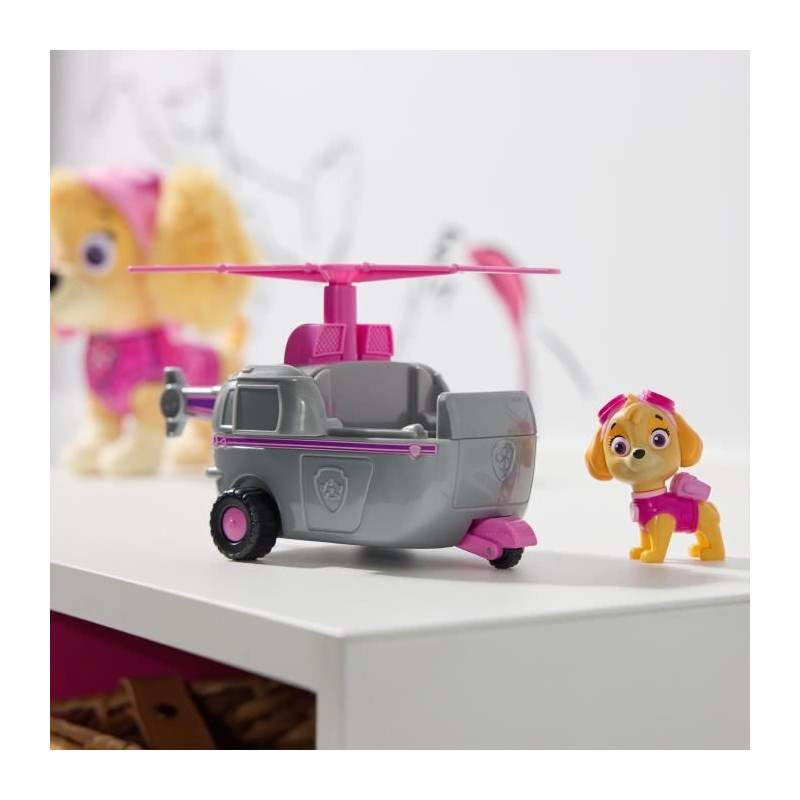 SPIN MASTER VEHICLE + STELLA FIGURINE Paw Patrol
