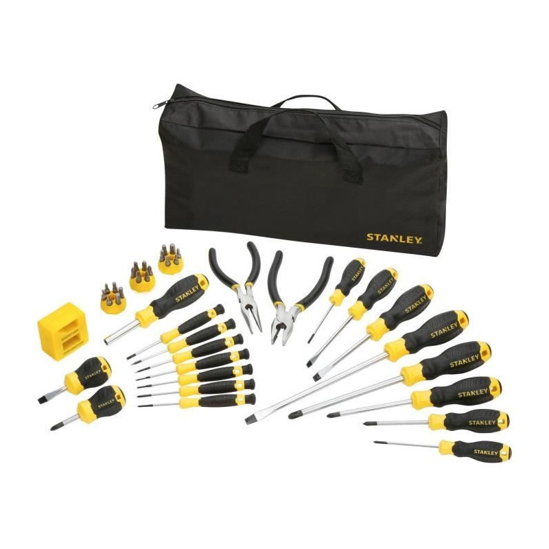 Mechanical Screwdriver Set - STANLEY - STHT0-62114 - 39 pieces