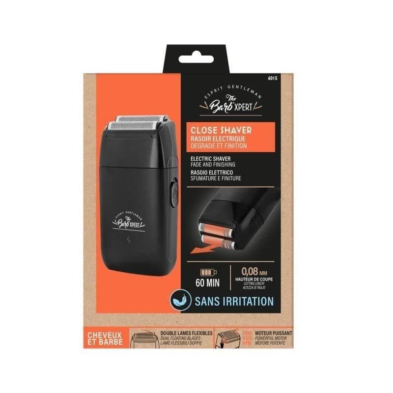 THE BARB' XPERT 6015 Electric Shaver - Dual Fading and Finishing - Fle