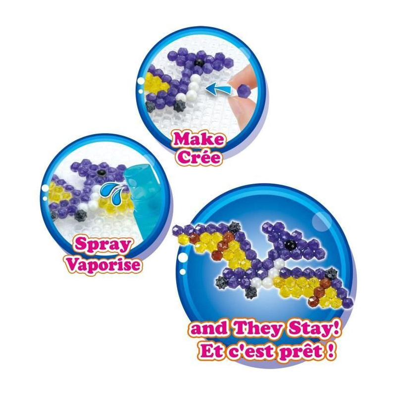 The land of dinosaurs - aquabeads - pearls that stick with water