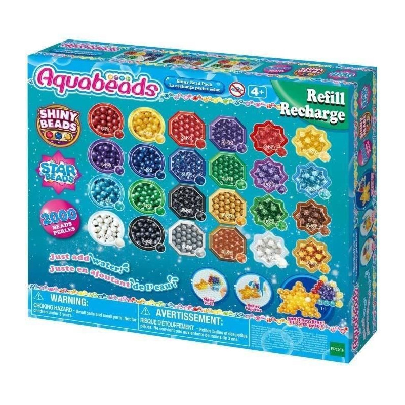 Recharge pearls flats - aquabeads - pearls sticking with water