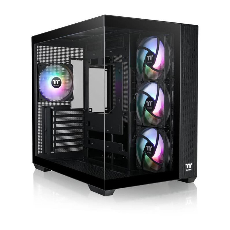 PC Case - THERMALTAKE - View 380 TG ARGB - Mid Tower - ATX - Tempered